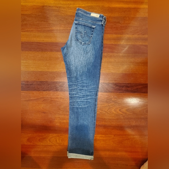 AG The Stilt Roll Up Cigarette Leg Denim - Picture 3 of 4